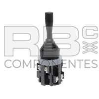 JOYS.  2 EJES RETORNO LEVA LARGA, 4 N.O 6A-250V