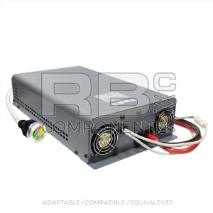 CARGADOR HF DE 48V/45A+LED REMOTO+RELE PRESEN RED