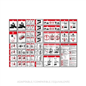 KIT COMPLETO ADH. SEGURIDAD AD/CO/EQ TIJERA INGLES