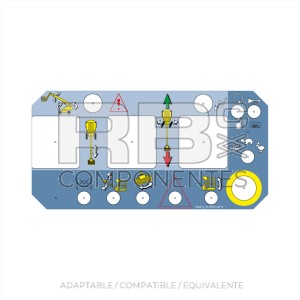  ADH FUNCION SUP  TELESCOPIC( 14/16/21/23/25 TPX ) AZUL
