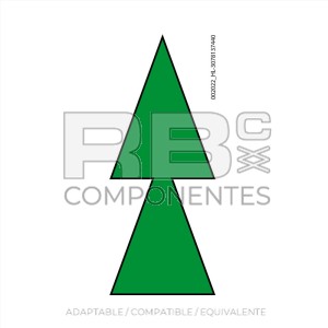 ADHESIVO SENTIDO TRACCION FLECHA VERDE PEQUEÑA 3M