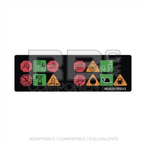 ADH VISOR DE ICONOS SUP- 450AJ SERIE II - 510AJ