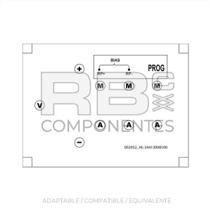 ADH. PROGRAMADORA CRESTOS ANTIGUOS (DOS CONECTORES)