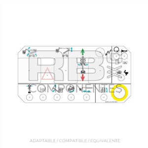ADH. FUNC. SUP.COMPATIBLE CON  HL-20/26PX (A.D.)