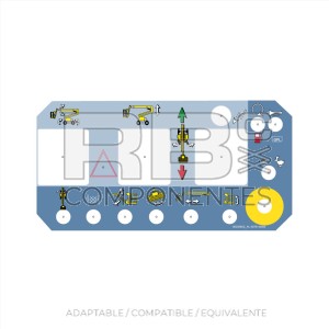 ADH.UP.COMPATIBLE CON  HL-20/26PX (A.D.) AZUL