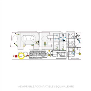 JUEGO ADH. FUNC- COMP/ADAPTABLE GRO AMZ51XT