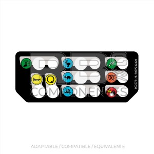 ADHESIVO FUNCION PARA CUADRO SUPERIOR COMPACT DX