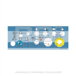 ADH. PANEL INFERIOR -DESDE 2005- HL COMP-8,10y12DX