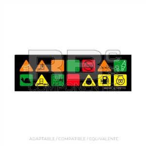 ADH. VISOR DE ICONOS SUP. - 800AJ A ENTREGAR 2123 )
