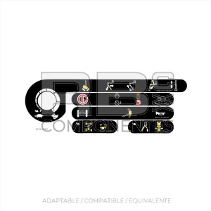 JUEGO ADH. FUNC. SUP. - E/M40A/AJ