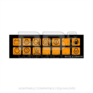 ADH. VISOR DE ICONOS INF. - 450AJ