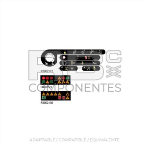 PACK ADH. COMPATIBLE PARAJL 800A/AJ (NUEVAS)