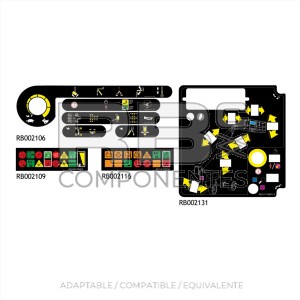 PACK ADHESIVOS  COMPLETO - JL 1200/1350SJP
