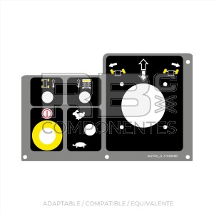 ADH FUNCION CUADRO SUP MANDO Y MECANISMO JL 260MRT