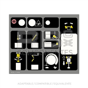 ADH. FUNC. CUADRO SUP. JL-35/35E/40/40E/45E (A.E.)