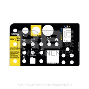 ADH. FUNC. -COMPATIBLE CON GE-72081 B EN FRANCÉS