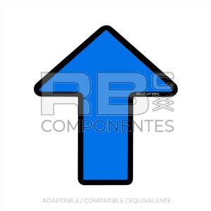 ADH. COMPATIBLE TIPO FLECHA AZUL GN 27204B