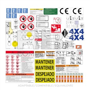 KIT ADHESIVOS AD/CO/EQ SJ 6826 / 6832
