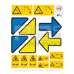 KIT ADHESIVOS AD/CO/EQ GE 110315GT