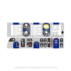 KIT ADHESIVOS CAJA SUP AD/CO/EQ MAN 160ATJ 
