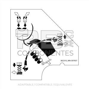 JUEGO ADH. FUNC. CUADRO SUP. MAN 