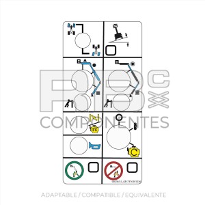 ADH. FUNC. SUP. PANEL INDICADORES PARA GRV-A125J
