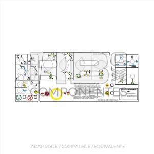 KIT COMPLETO ADH. FUNC. CUADRO SUP GRV-A125J