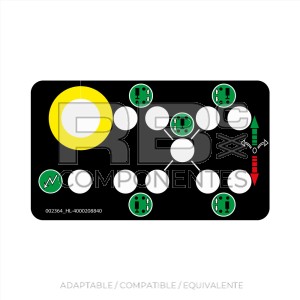 ADH. PANEL CONTROL ESTABILIZADORES COMP-DX