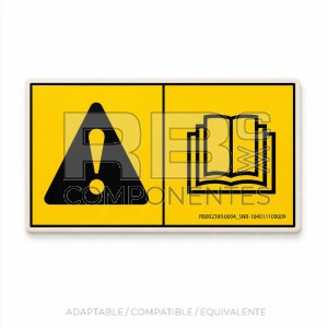 ADH. SNB 104011100009 LEER MANUAL 150x75mm
