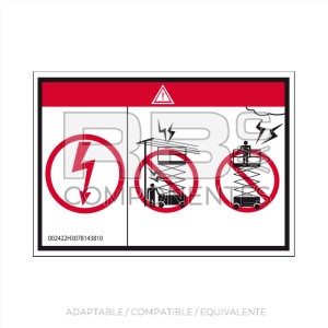ADH. PELIGRO DE ELECTROCUCIÓN HL-TIJERAS