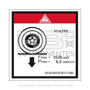 ADH. COMPATIBLE CON LA REF HL  3078151580
