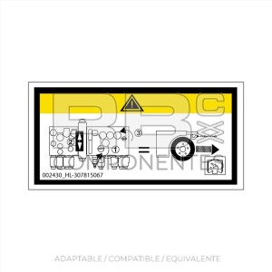 ADH. COMPATIBLE CON LA REF HL  307815067