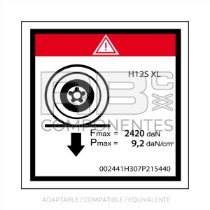 ADH COMPATIBLE CON LA REF HL  307P215440