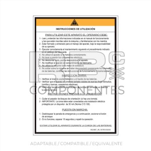 ADH. COMPATIBLE CON LA REF HL  3078143430