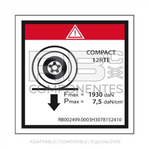 ADH COMPATIBLE HL FUERZA MAX 1930" C 12 RTE"