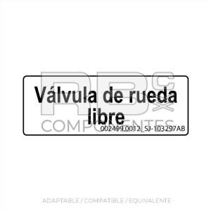 ADH. COMPATIBLE REF.  SJ 103297AB