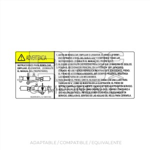 ADH. COMPATIBLE REF.  SJ 106515AC