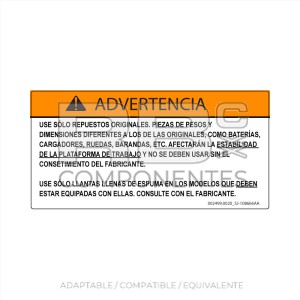 ADH. COMPATIBLE REF.  SJ 108666AA