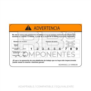 ADHESIVO AD/CO/EQ SJ 109985AB