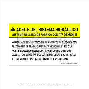 ADH. COMPATIBLE REF.  SJ 114378AB