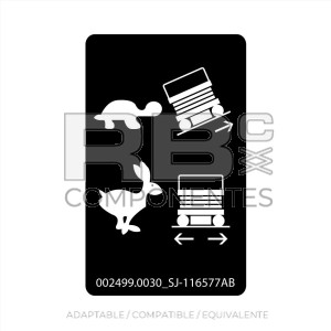 ADH. COMPATIBLE REF.  SJ 116577AB