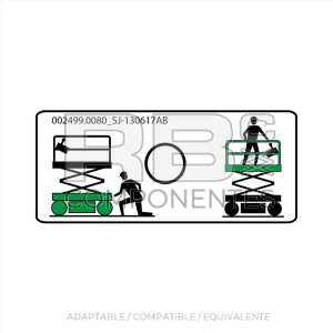 ADH. COMPATIBLE REF.  SJ 130617AB