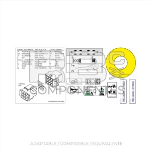 KIT ADH SKY JACK MOD SJIII 4632 SERIE 70001541