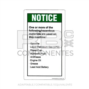 ADHESIVO COMPATIBLE REF  GE 28164 116C INGLES