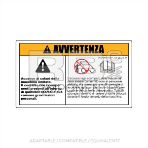 ADHESIVO COMPATIBLE REF GE 28175 ITALIANO