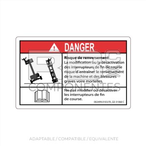 ADHESIVO COMPATIBLE REF GE 31060 FRANCES