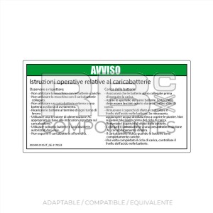 ADHESIVO COMPATIBLE REF GE 31785 B ITALIANO