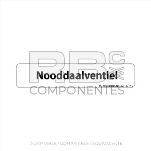 ADHESIVO COMPATIBLE REF GE-37145DU 016AU HOLANDES
