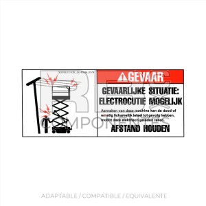 ADHESIVO COMPATIBLE REF GE-43696DU HOLANDES
