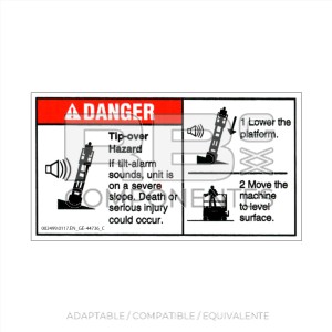 ADHESIVO COMPATIBLE REF GE-44736_C INGLES